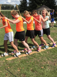 Zeskamp tijdens schoolkamp