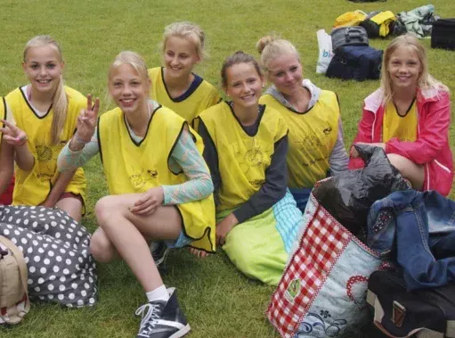 Schoolkamp is net begonnen